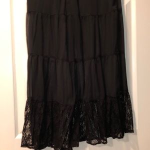 Xhilaration Skirts - Black lace maxi skirt Xhilaration Skirts - Black lace maxi skirt